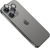 Ochranná skla čoček fotoaparátů FIXED Camera Glass pro Apple iPhone 13 Pro/13 Pro Max, space gray